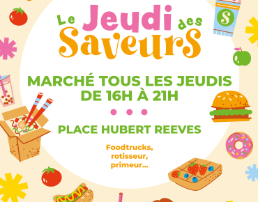 affiche jeudi des saveurs