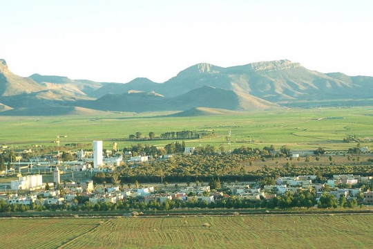 Ville d'Ahfir au Maroc