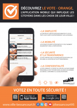 Application Le Vote Orange