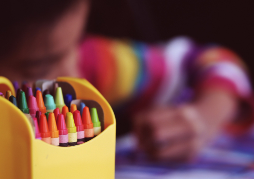 crayons enfant