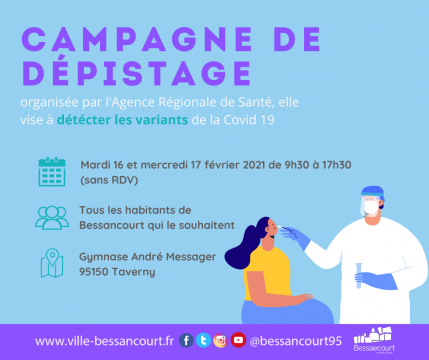 Campagne de dépistage
