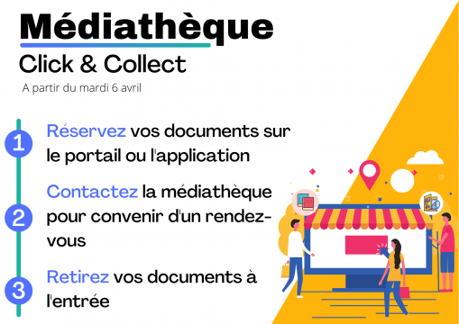 click and collect médiathèque