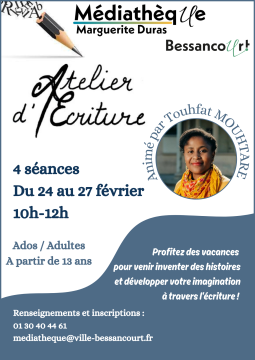 atelier ecriture