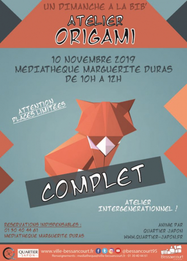Affiche Origami