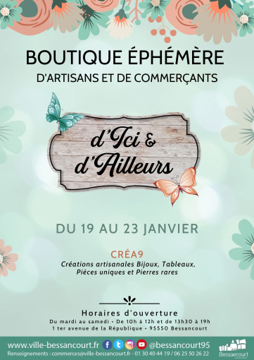 Boutique Éphémère 19 au 23