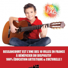 Affiche du dispositif 100% EAC Affiche du dispositif 100% EAC