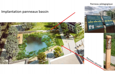 Plan d'eau à vocation écologique et récréative