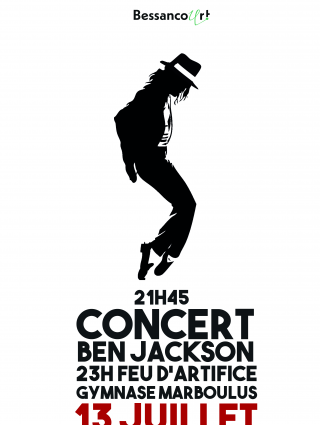 Affichage concert Ben Jackson