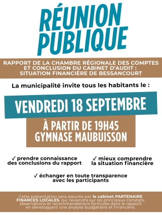 réunion publique